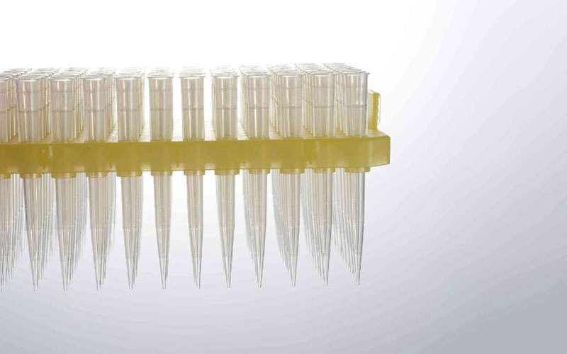20ul Universal pipette tips, Sterile, Natural, Dnase/Rnase-free, Non-pyrogenic, with Filter